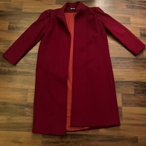 Vintage 1960’s Forecaster Red Wool Coat